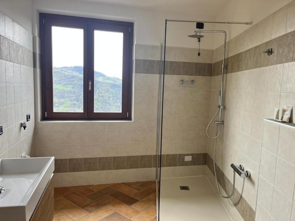 Casa Con Vista Apartment Costa di Serina Ngoại thất bức ảnh
