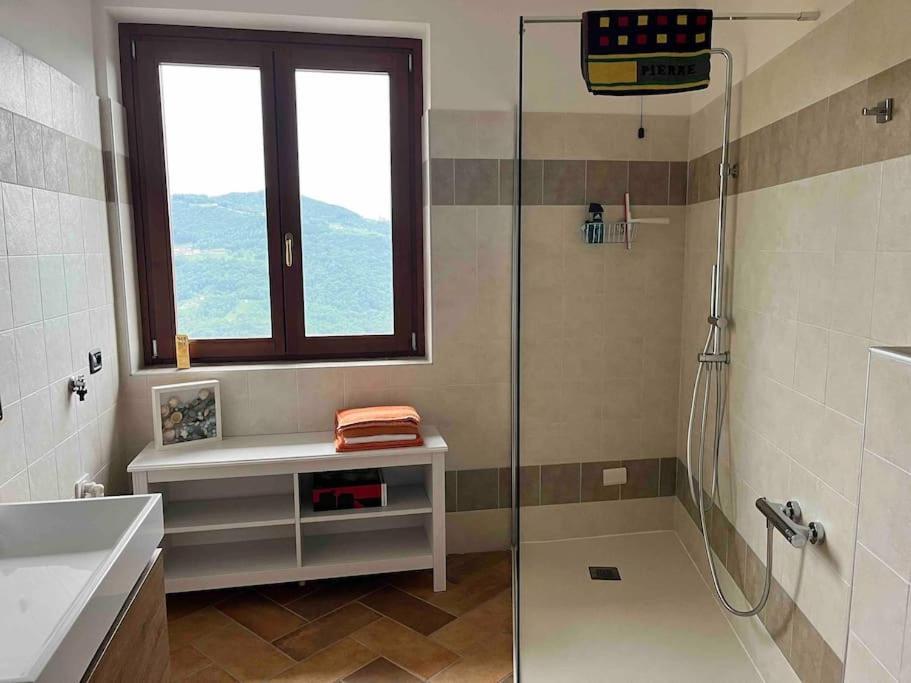 Casa Con Vista Apartment Costa di Serina Ngoại thất bức ảnh